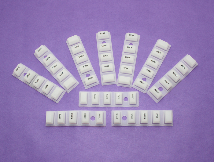 供應(yīng)深圳硅膠按鍵耐磨硅膠按鍵